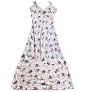 Morgan lane Loveshackfancy Stella slip dress